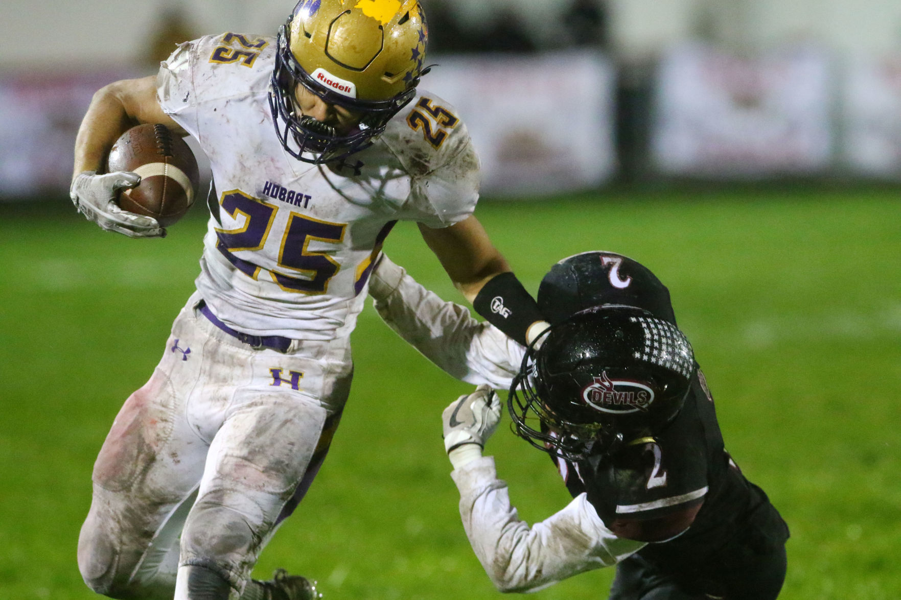 Hobart at Lowell football